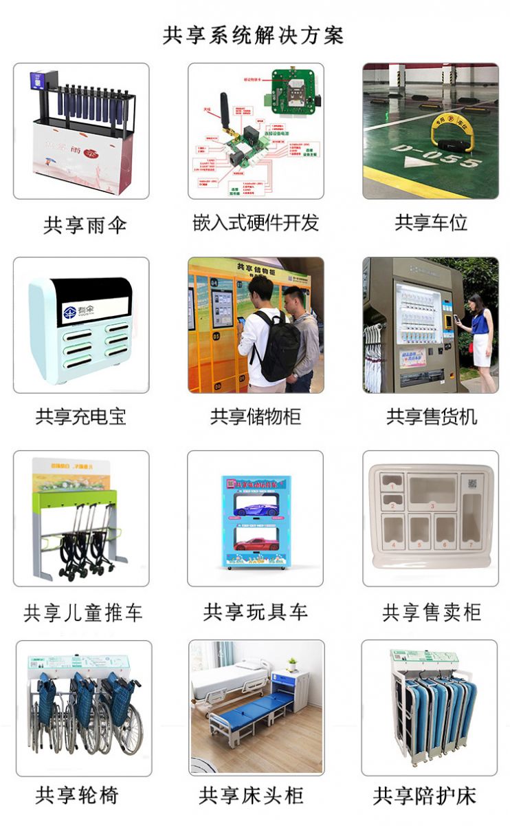 共享扫码设备小程序开发